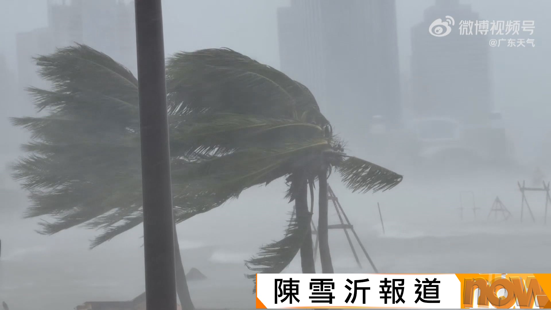 麥德姆成今年登陸廣東最強颱風　局部地區下特大暴雨