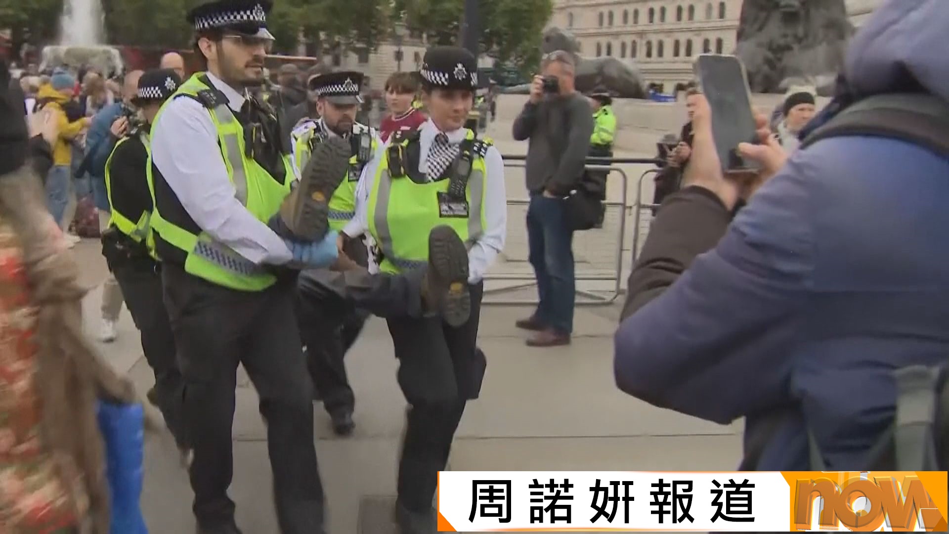 英國政府將賦予警方新權力　對在同地點重複示威活動加以限制