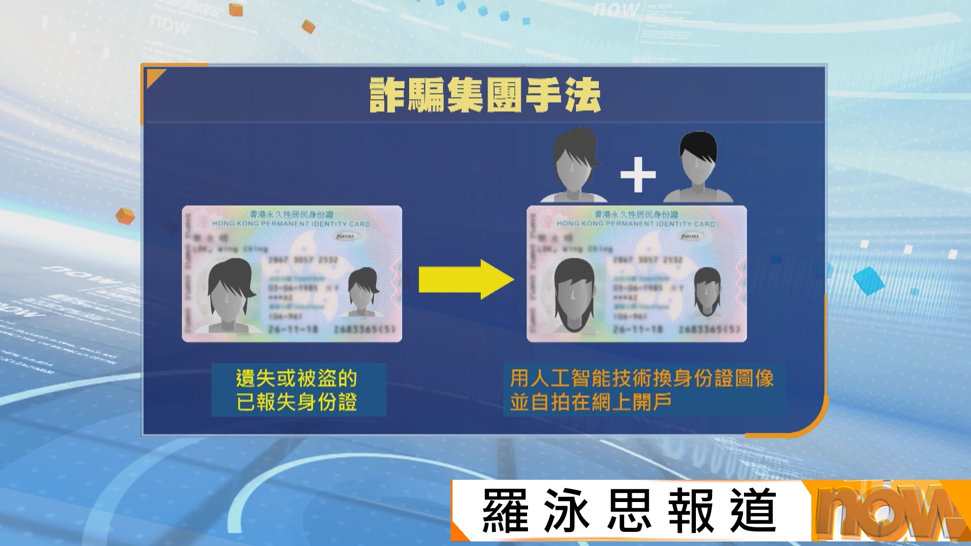 詐騙集團涉以人工智能技術修改報失身份證　開戶洗黑錢逾1.9億元　22人被捕