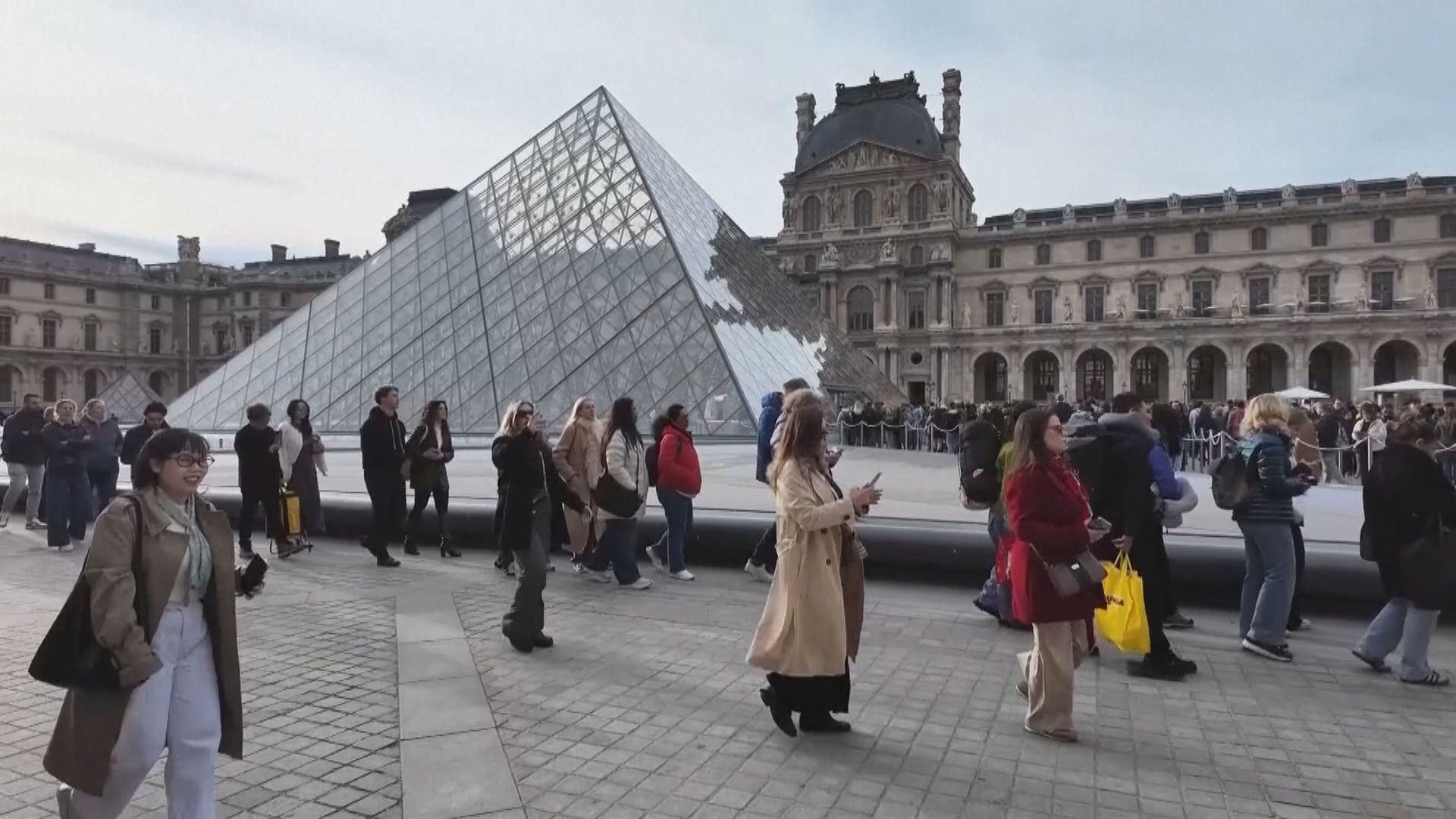 法國警方承認羅浮宮保安系統老舊　翻新工程延誤