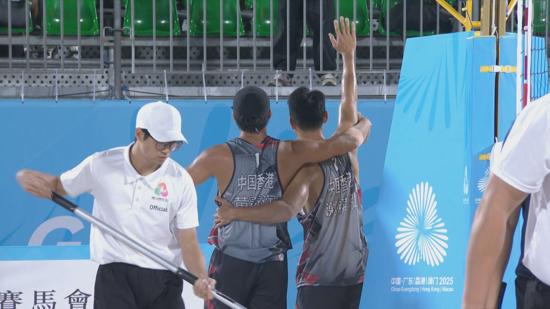 全運會｜男子沙排　黃嘉潤和謝鍵泓四戰全敗分組賽止步