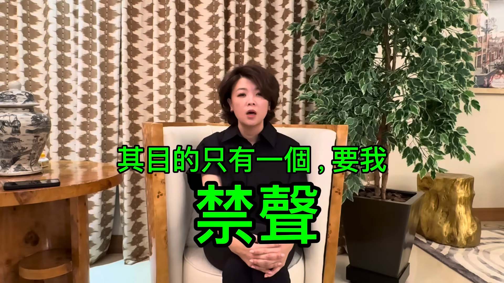 李明慧發聲明影片：當你們選擇支持曾虐待我和孩子的人，是在我們傷口灑鹽