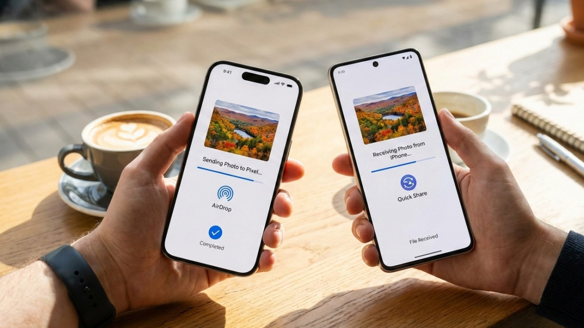 大驚喜！iPhone AirDrop與 Pixel 10 QuickShare 檔案即日可互通