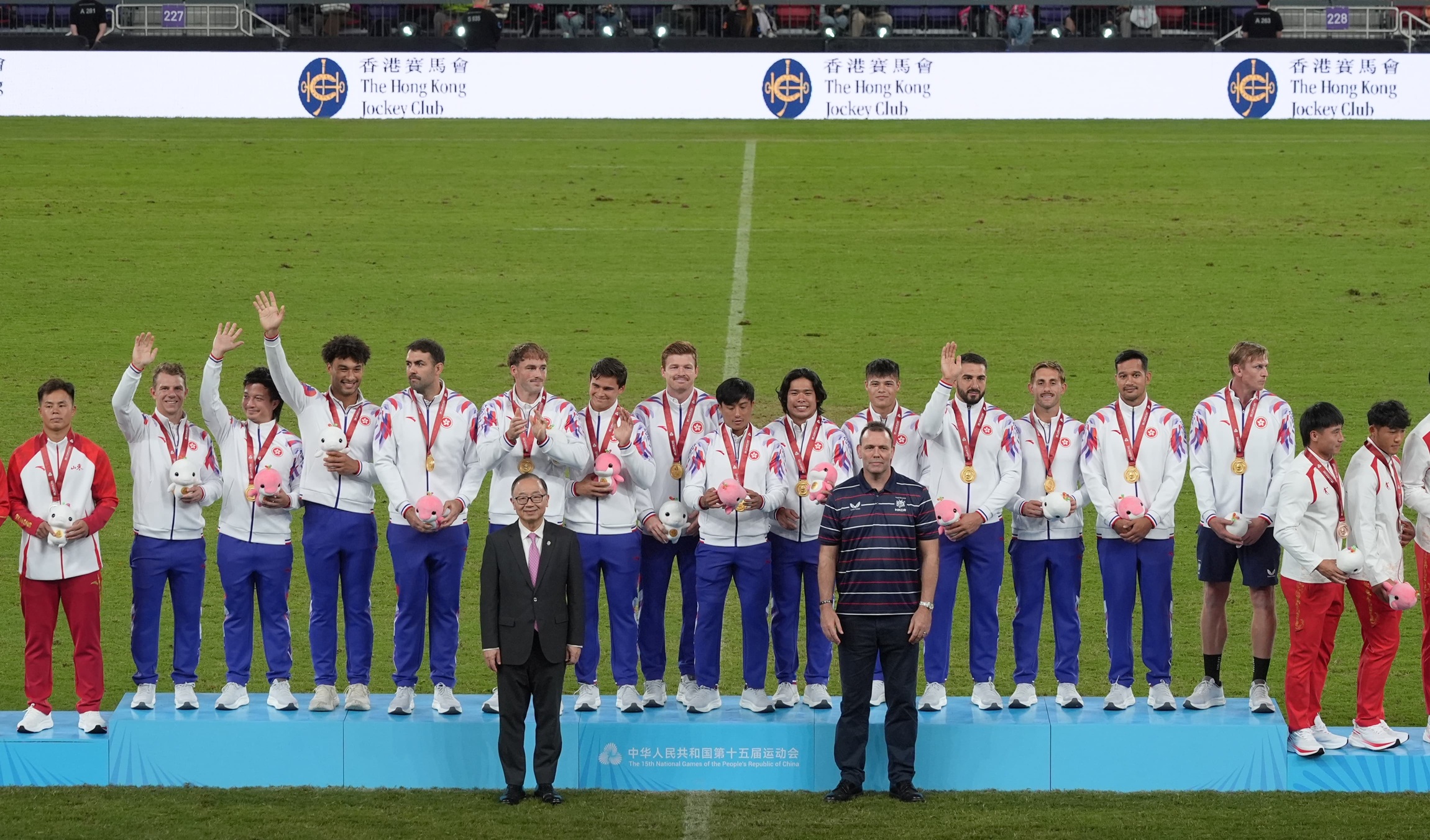 馬會向十五運會及殘運會奪牌港隊運動員發放獎金