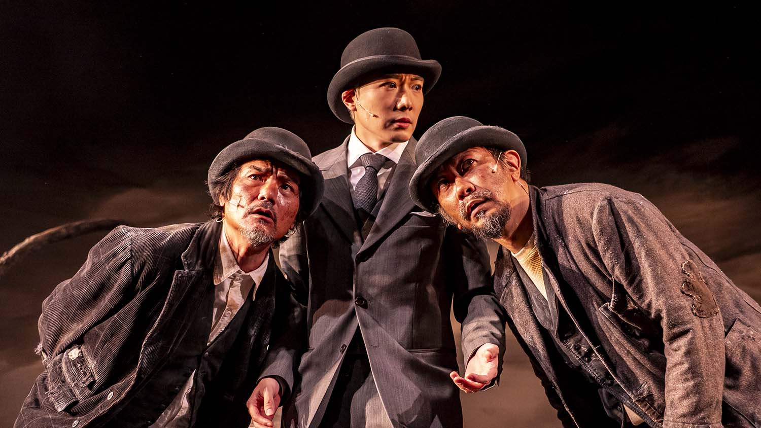 【有片】林家棟首演舞台正劇《等待果陀》　周邊收益全數捐助大埔火災居民　籲大眾好好活下去