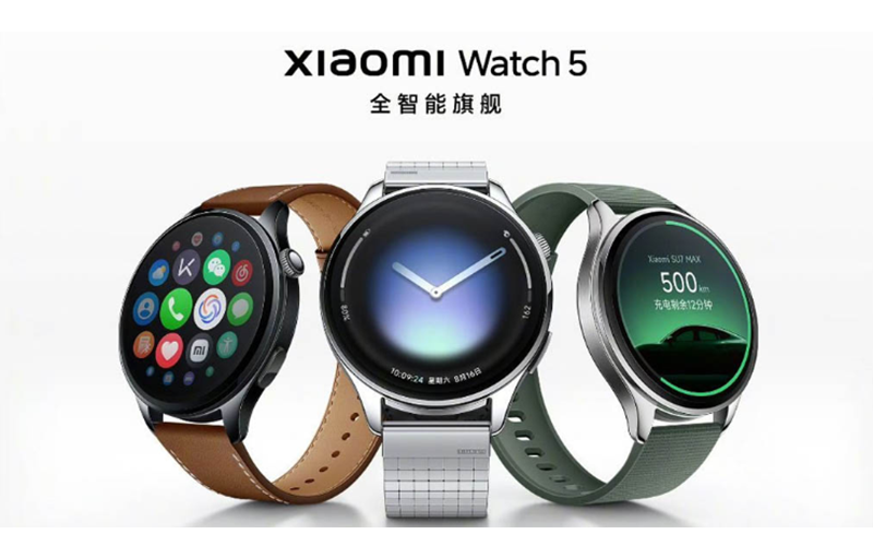 小米 Watch 5 全球首發EMG肌肉電測量！