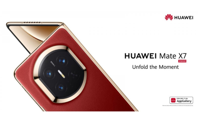 Kirin 9030 Pro 摺疊旗艦到港！HUAWEI Mate X7 確定於 1 月 15 日正式發表