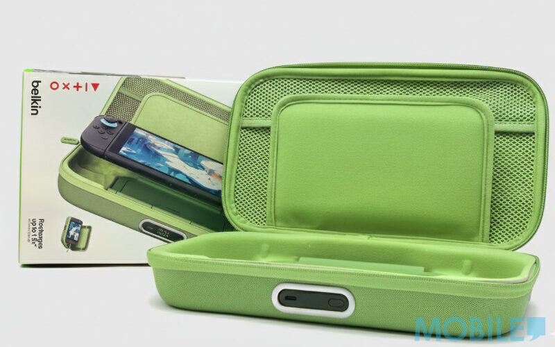 Switch 2 玩家必備！Belkin 推出 Pro 級充電保護盒，內建 LCD 螢幕兼可拆式行動電源