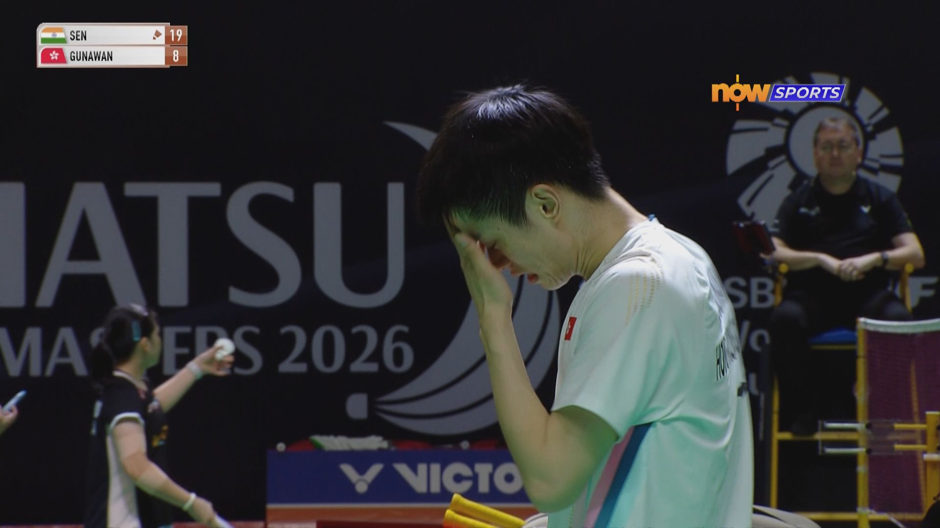 印尼羽毛球大師賽　吳英倫直落兩局負勒舒辛　男單十六強止步