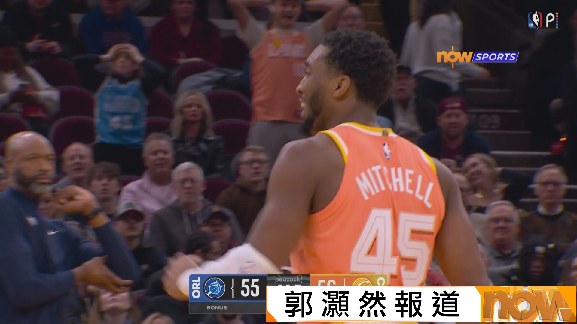 NBA　魔術 98:114 騎士