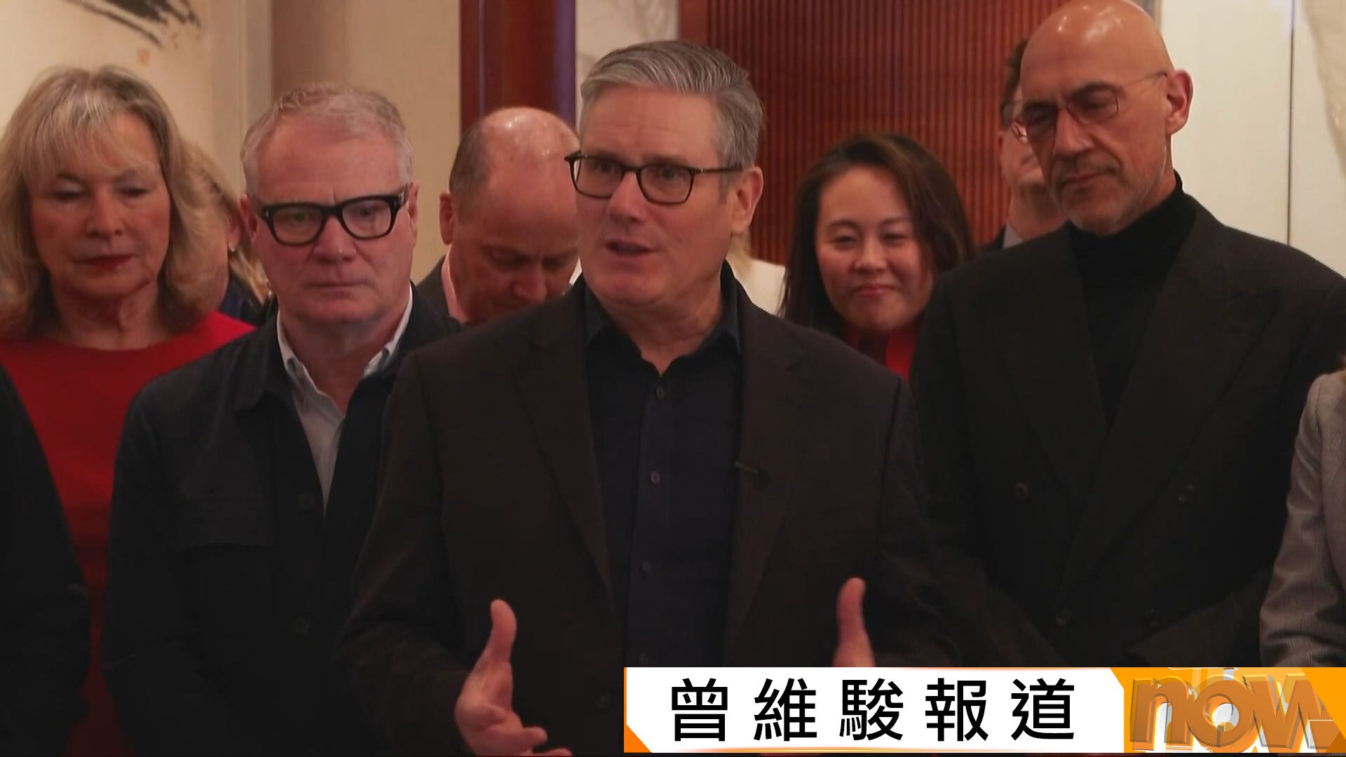 英國首相施紀賢率商務代表團抵京　強調與華交往符合英國利益