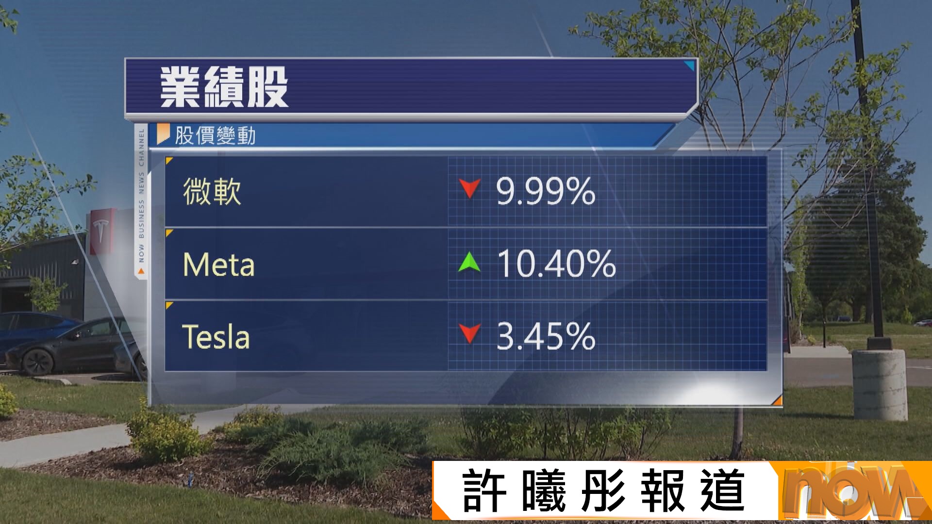 美股個別發展　微軟跌近10%　Meta升10%