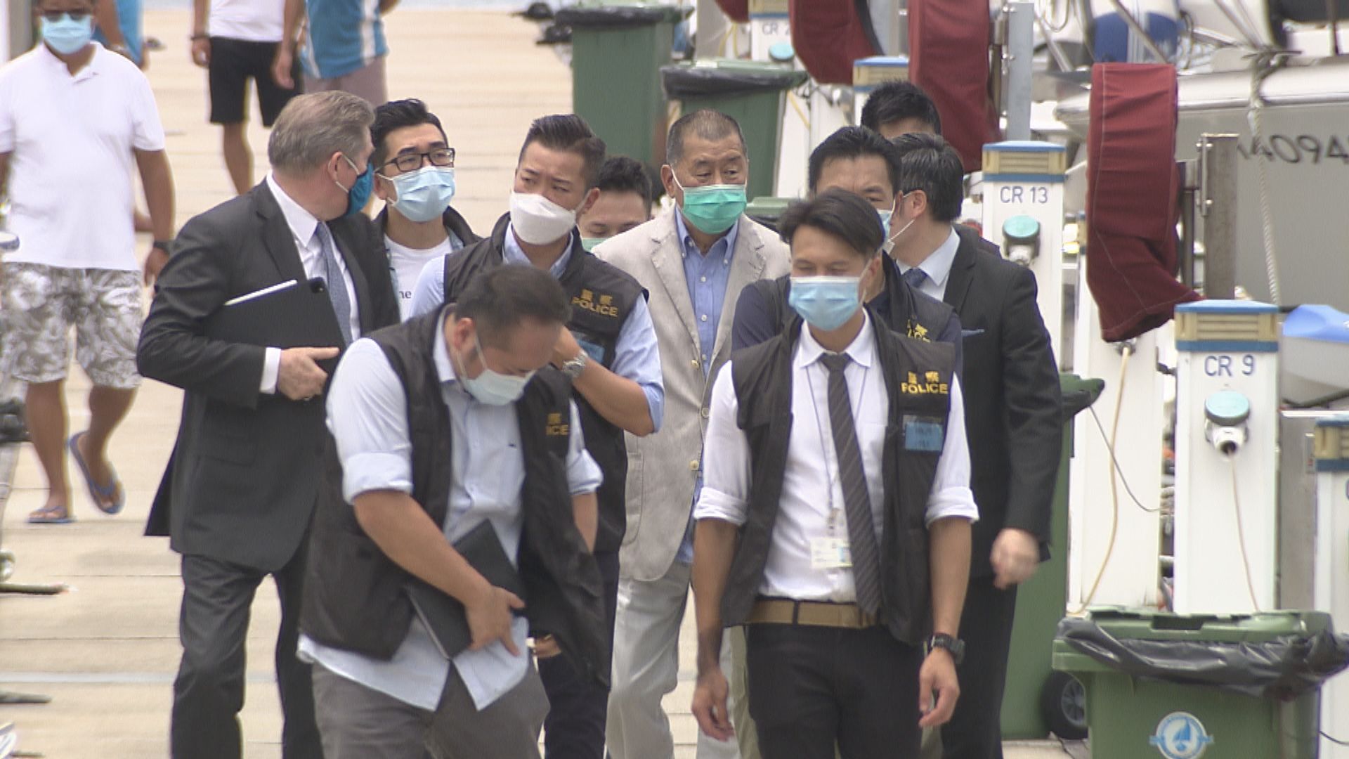 黎智英串謀勾結外國勢力判囚20年　其餘8被告囚6年3個月至10年不等