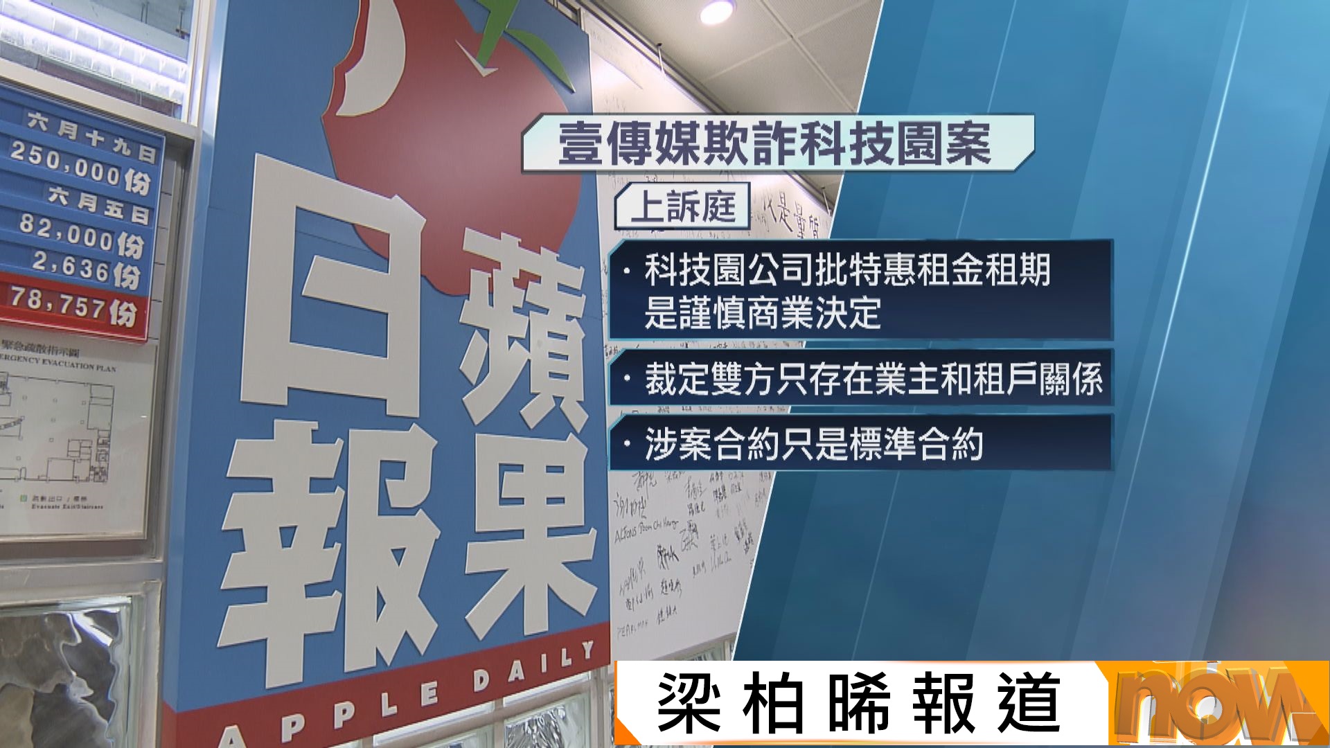 壹傳媒租契欺詐案｜黎智英及黃偉強上訴得直撤銷控罪