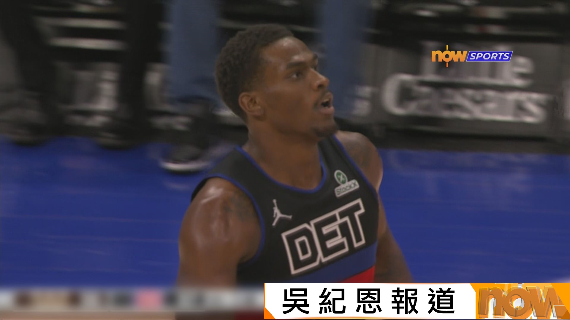 NBA　勇士 101:115 活塞