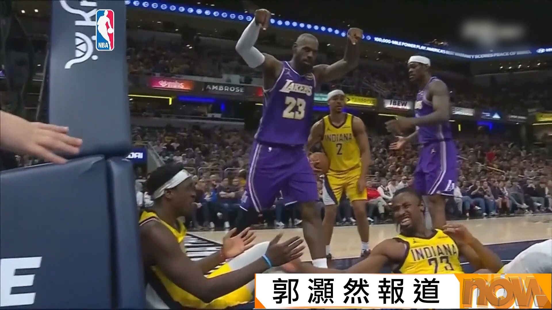 NBA　湖人 137:130 溜馬