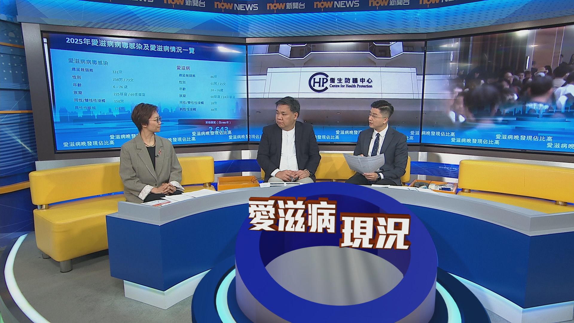 時事全方位｜愛滋病晚發現佔比高(一)