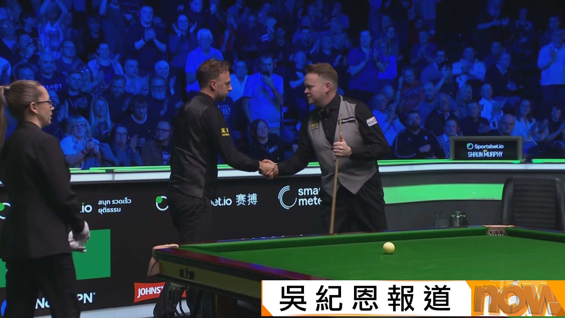 桌球巡迴錦標賽　卓林普局數10比9險勝梅菲闖四強