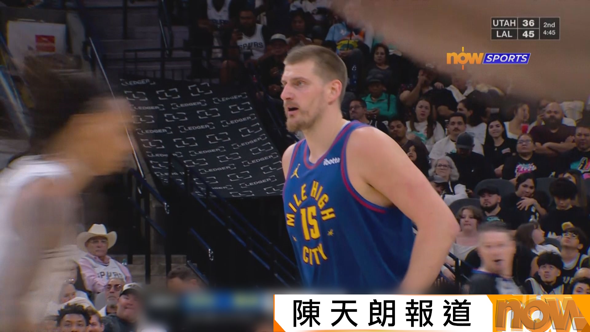 NBA　金塊 128:118 馬刺