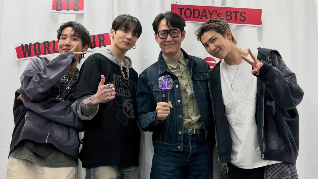 座上客包括《魷魚遊戲》男星李政宰。