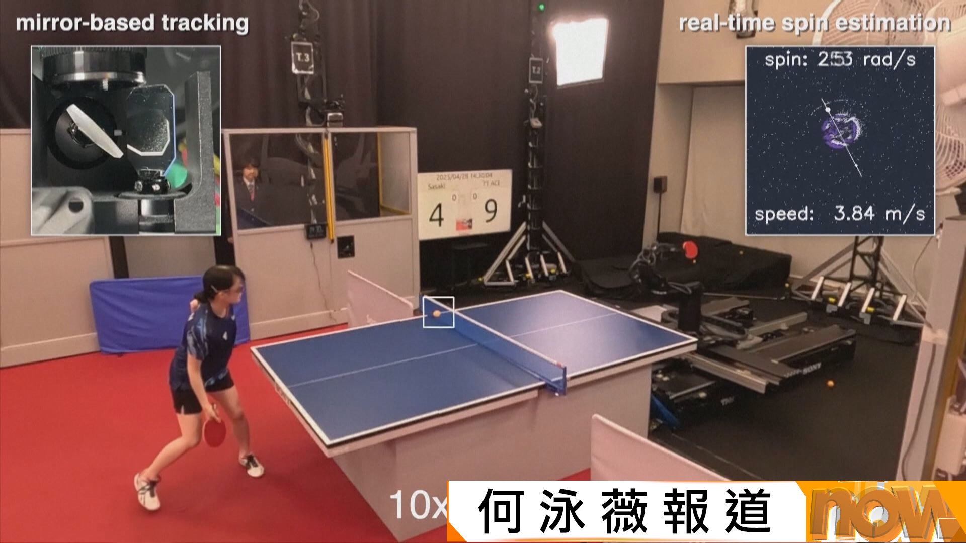實力驚人｜Sony開發AI乒乓球機械人　擊敗多名職業球員
