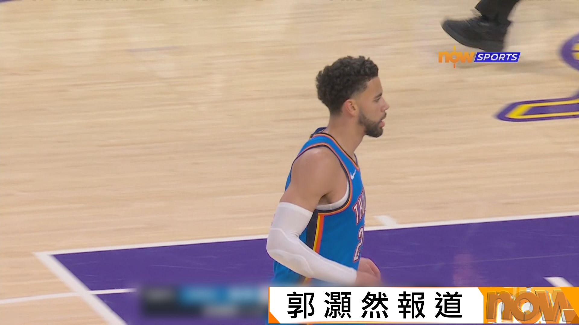NBA季後賽西岸四強　雷霆 131:108 湖人 (場數3:0)