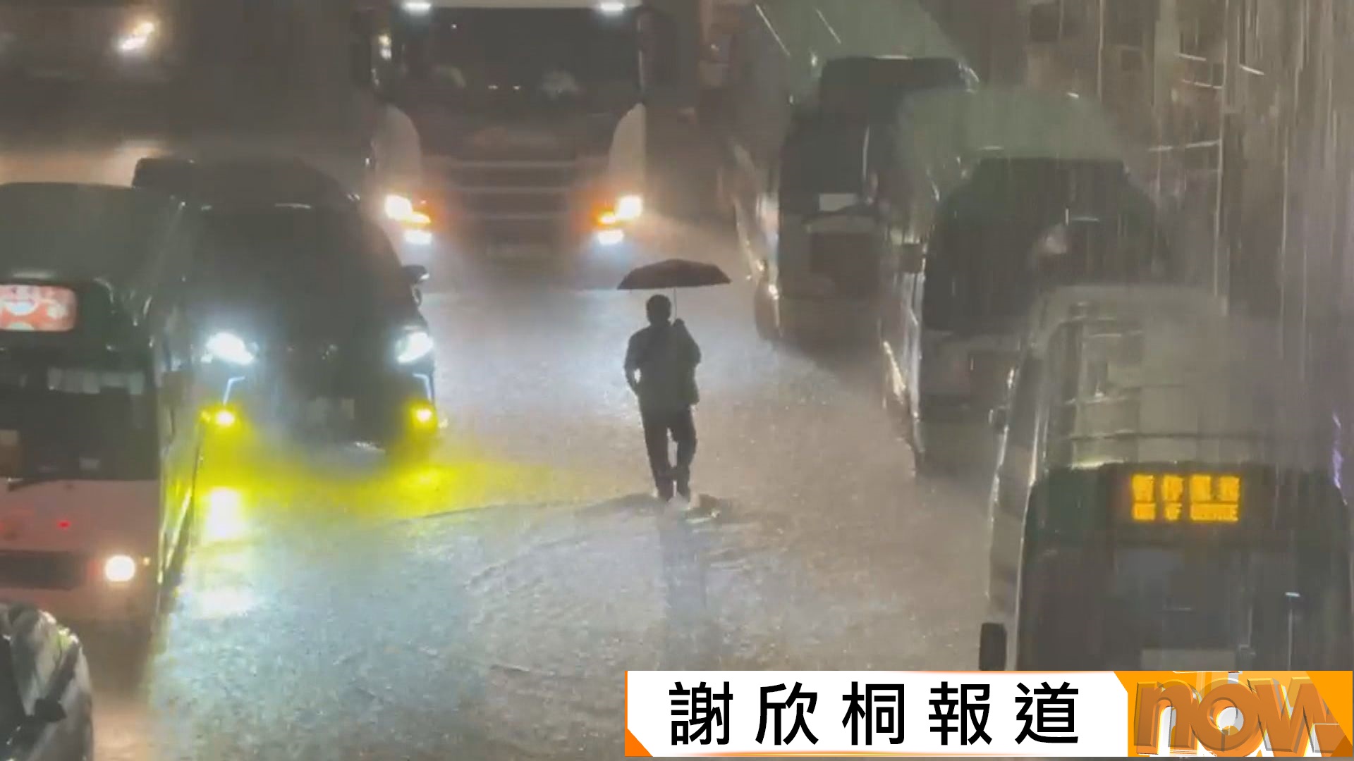 新界北區多處地方水浸　姚銘倡完善排污渠系統