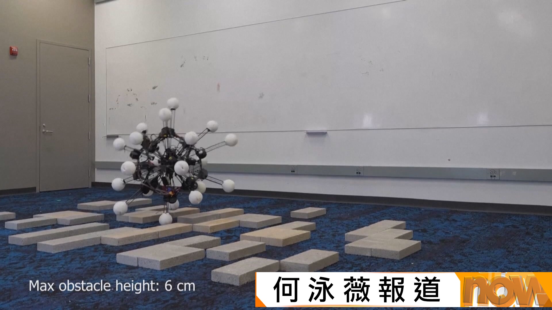 美國杜克大學研發20腿機械人　具備「零死角」移動及觀察