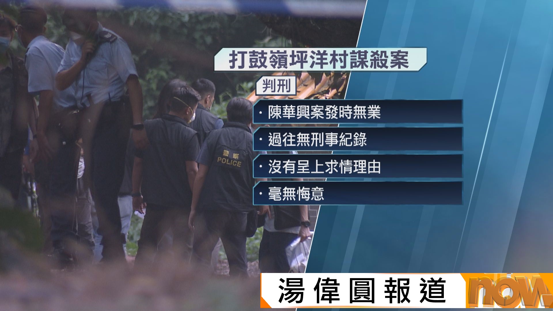 打鼓嶺坪洋村謀殺案　兩男謀殺罪成判囚終身