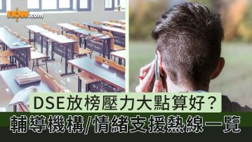 DSE放榜2026｜DSE放榜壓力大情緒支援　輔導機構／情緒支援熱線一覽（持續更新）