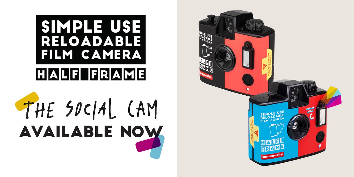 Lomography 推半格即用菲林機　用完可再上片影多達72 張主攻創意玩家