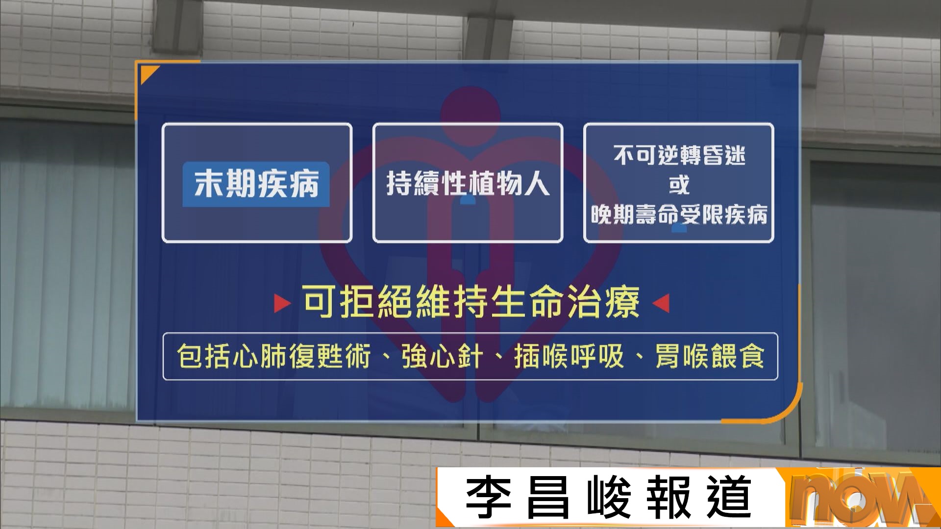 預設醫療指示本月底起生效　成年晚期病人可決定拒絕維生治療　醫管局冀家人尊重意願