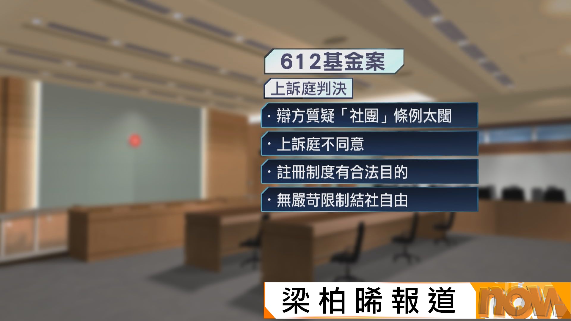 612基金案　高院駁回陳日君等5人定罪上訴