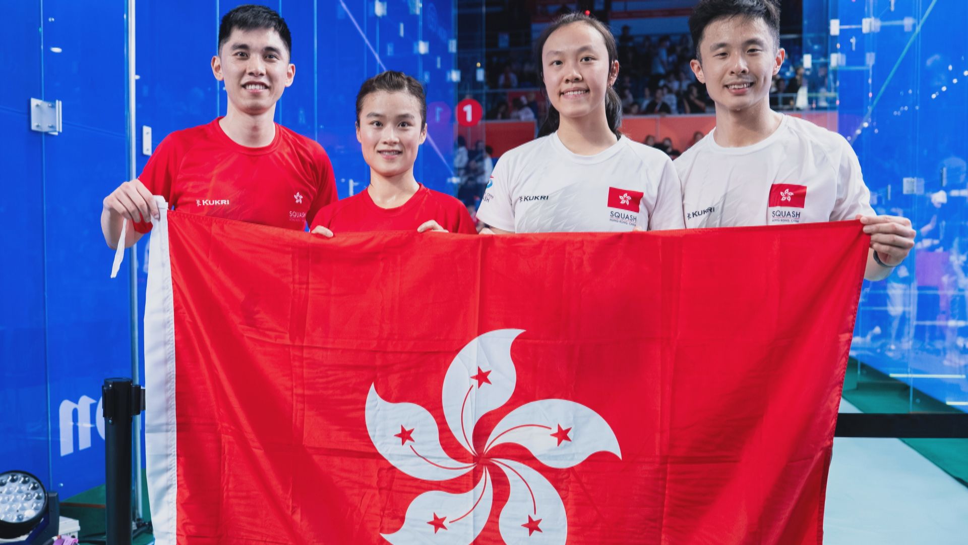 亞運壁球　港隊包辦混雙金銀牌