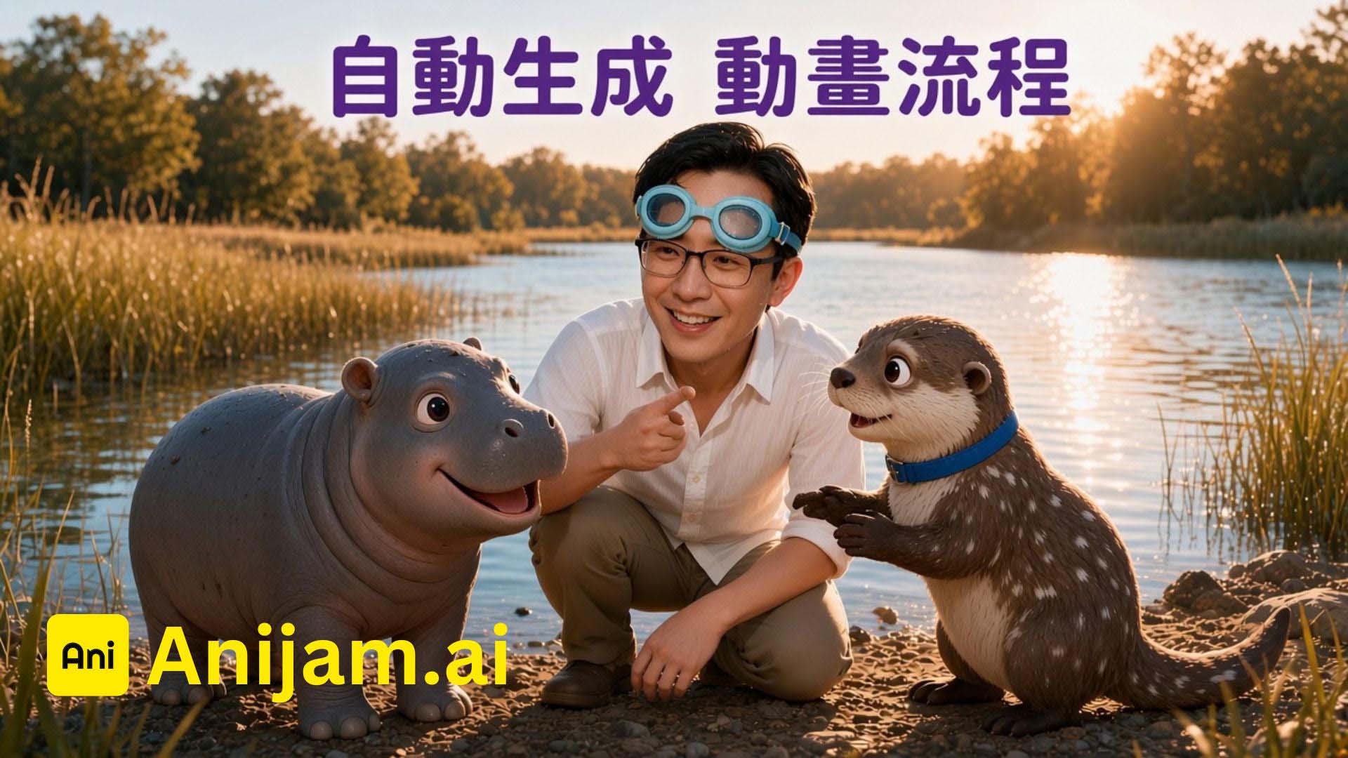用 Agent 做動畫策劃流程，以 anijam.ai 示範作為動畫工作一次過生成整個動畫流程：人物，背境，短片背境資料，故事版，分鏡，動作。如何自己做，用Agent 做 Workflow 有何方便？