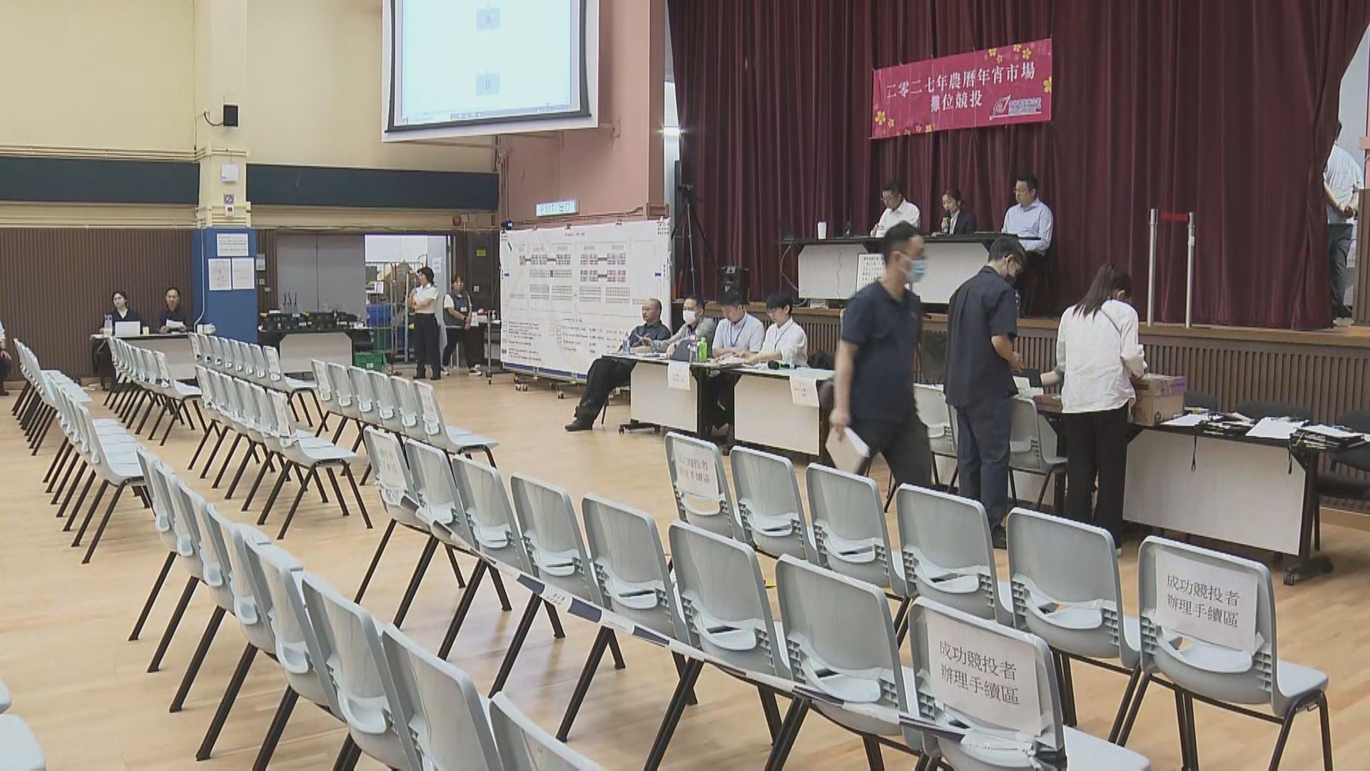 維園年宵快餐「檔王」28萬元成交升逾2成　中標者指對銷情有信心