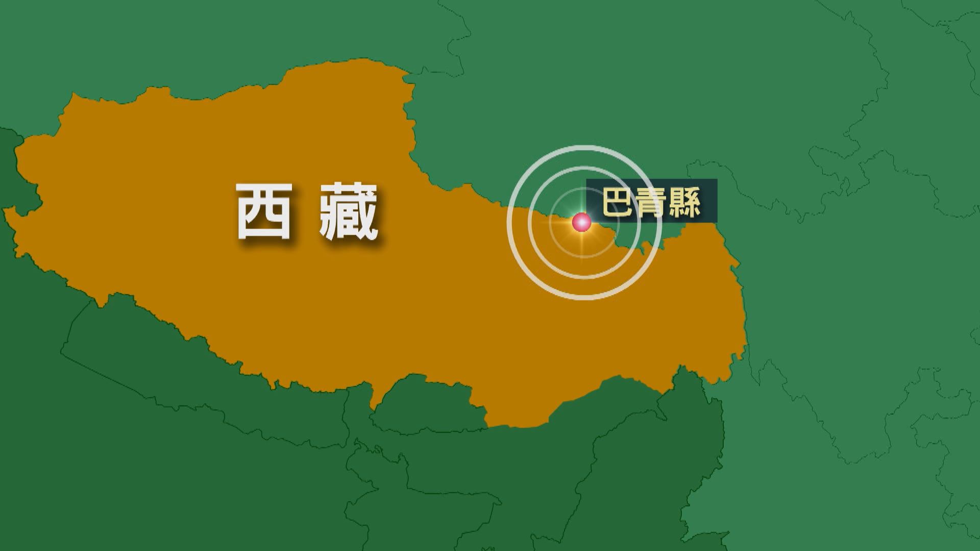 西藏那曲市巴青縣7級地震　震源深度十公里　是中國今年錄得最大地震