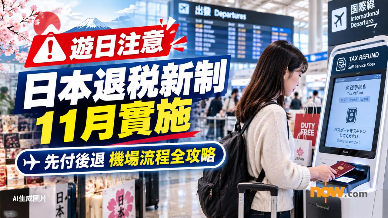 【遊日注意】日本11月起改行「離境前退稅」　一文睇清機場流程全攻略