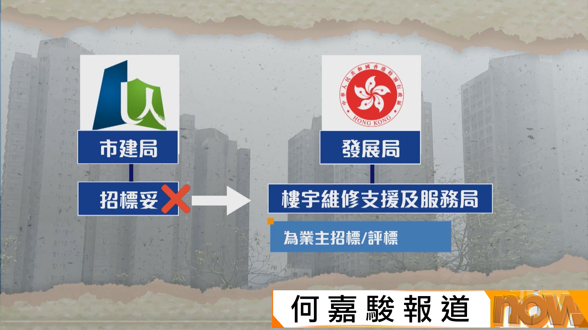 宏福苑報告｜樓宇維修支援及服務局將接管招標妥