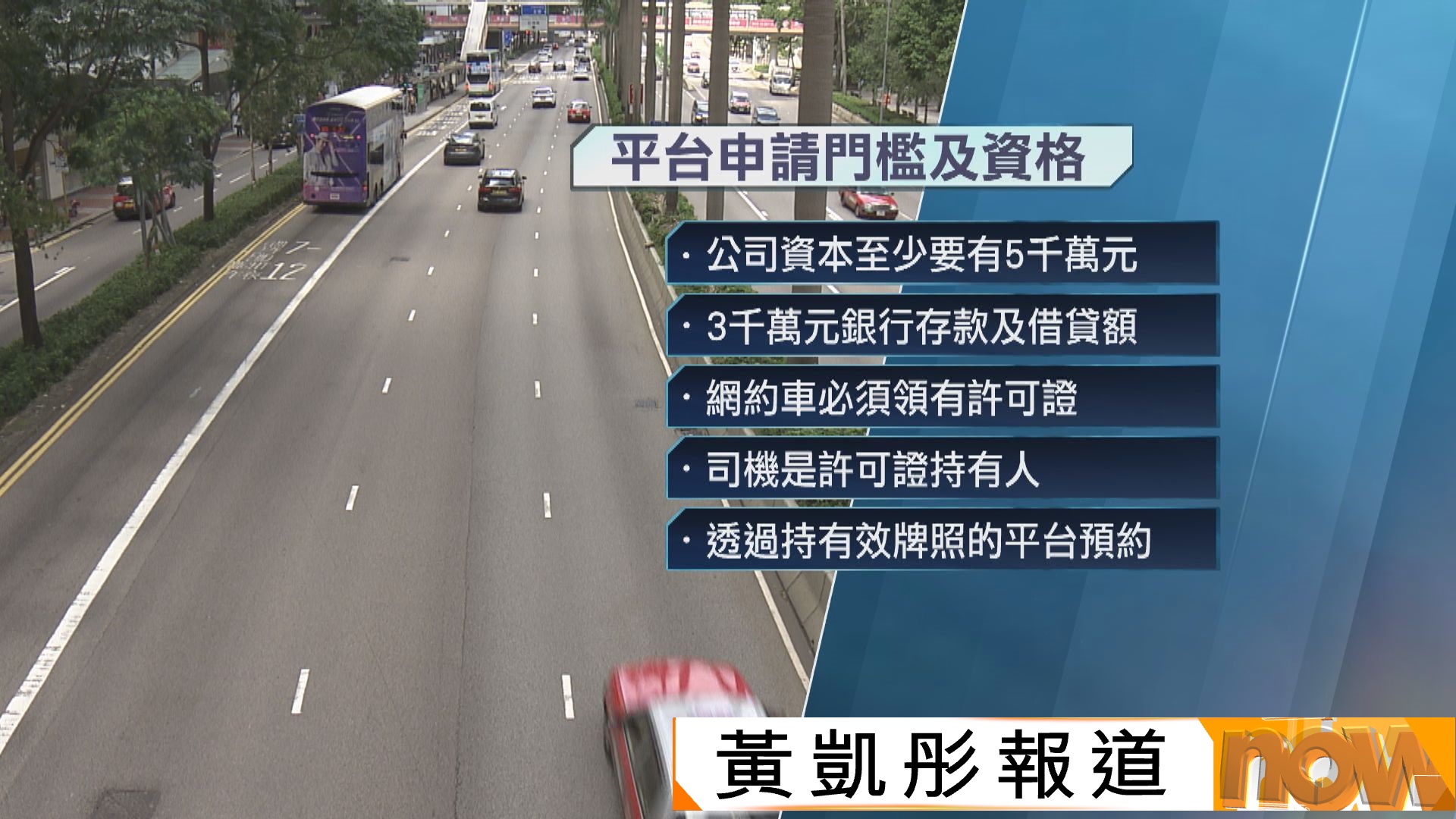多間網約車平台在牌照申請最後一天遞交申請　運輸署收到八份申請