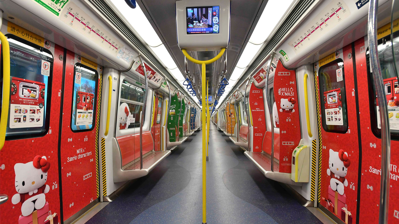 【聖誕節】搭車呃Like！Sanrio聖誕列車遊走西鐵