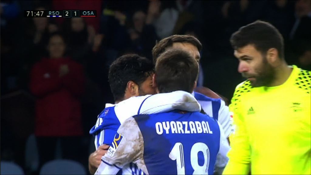 西甲　皇家蘇斯達3:2奧沙辛拿