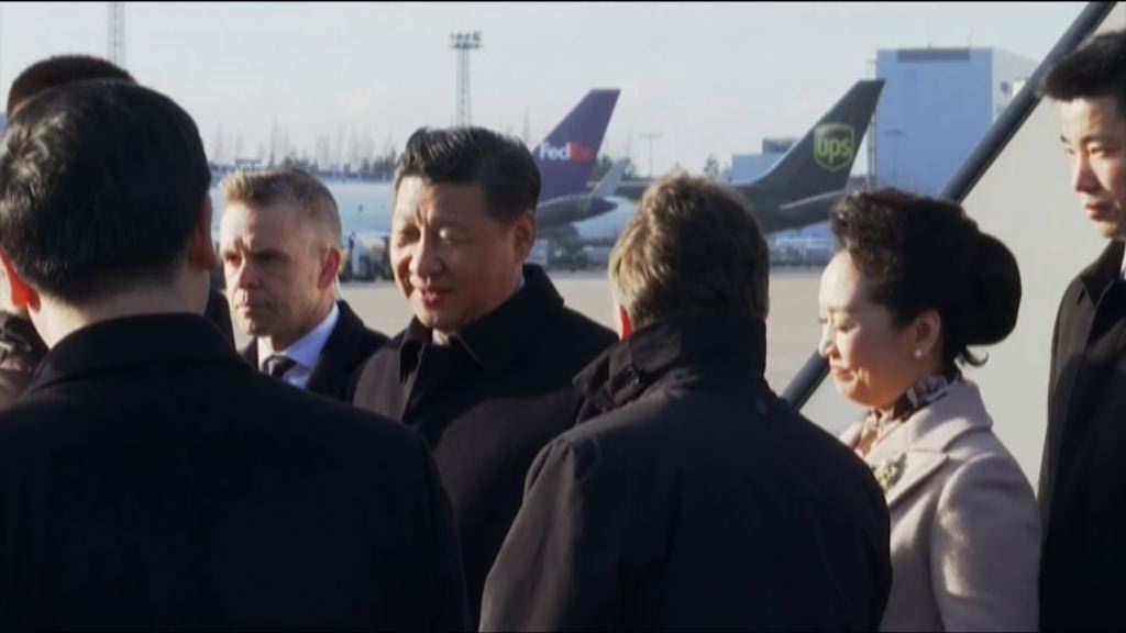 習近平抵芬蘭稱將規劃兩國關係發展藍圖