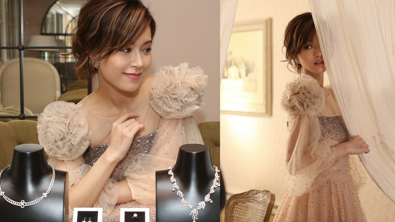 Janice Man被鑽飾圍「好幸福」