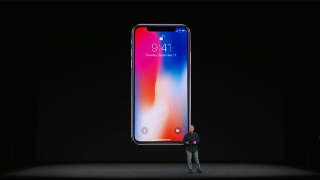蘋果發布十周年版iPhone X