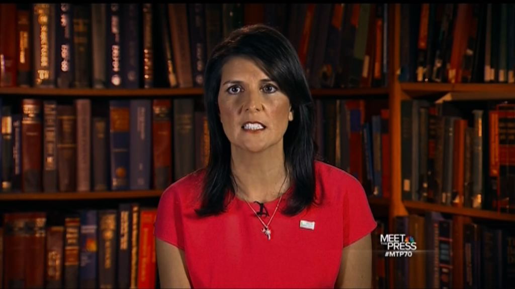 黑利：美國非退出伊朗核協議