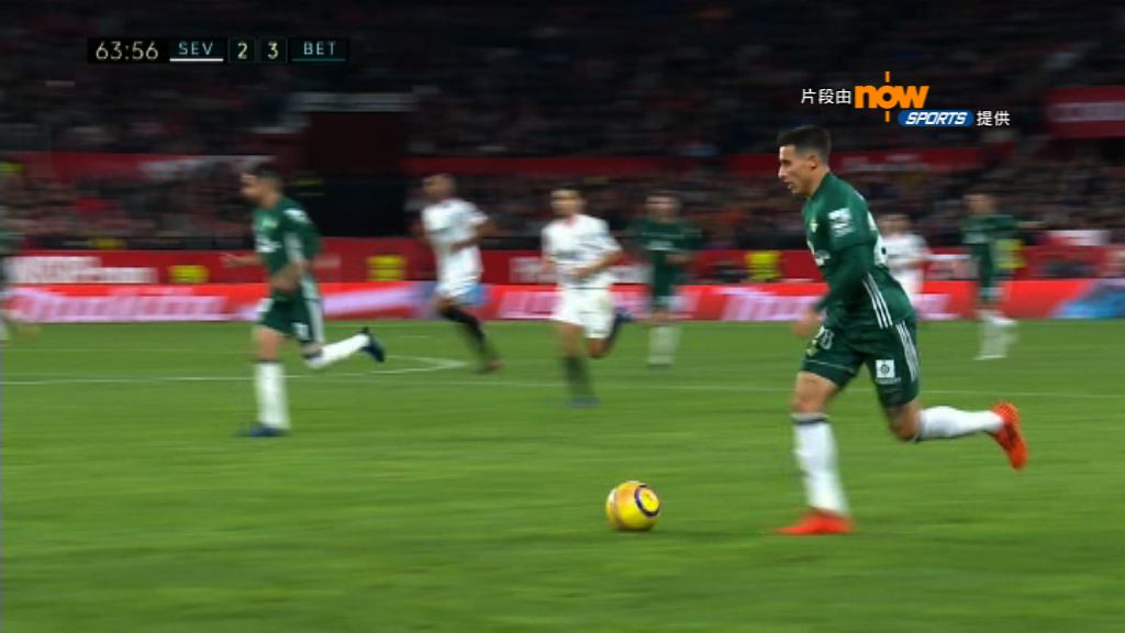 西甲　西維爾3:5貝迪斯