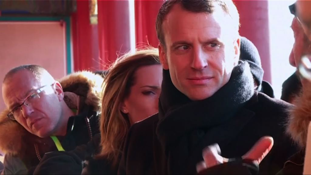 馬克龍促請中國開放巿場