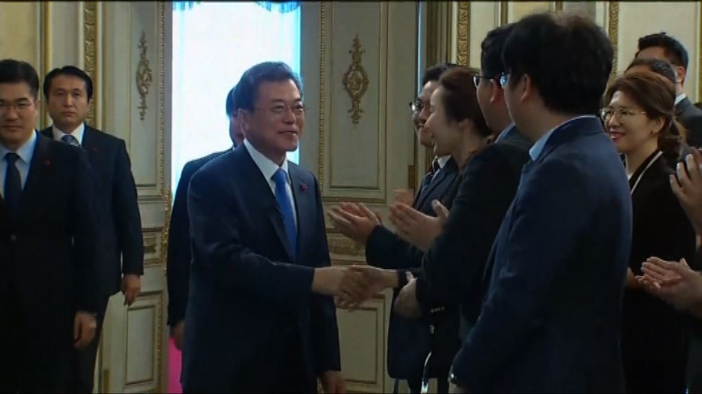 文在寅：半島無核化不退讓　不急於兩韓統一