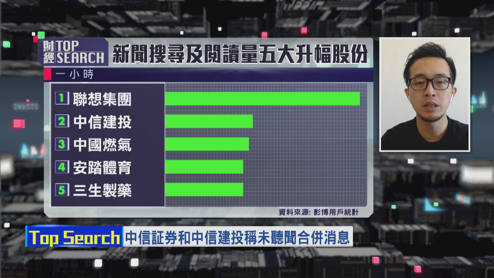 【財經TOP SEARCH】中信建投澄清合併消息 市場唔信？